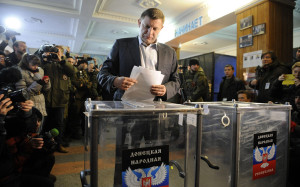 Voting in the Donetsk People's Republic