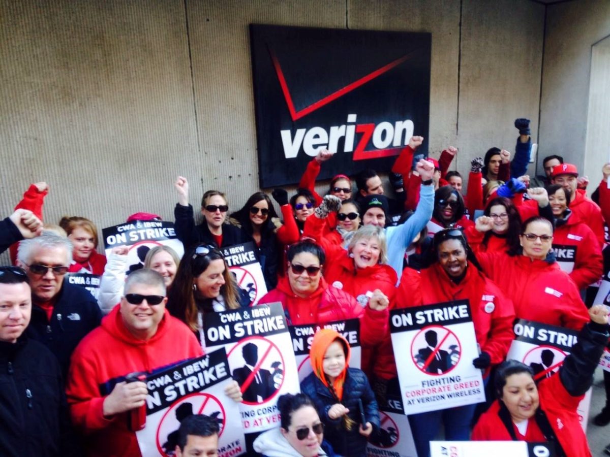 Verizon workers strike against concessions Liberation News