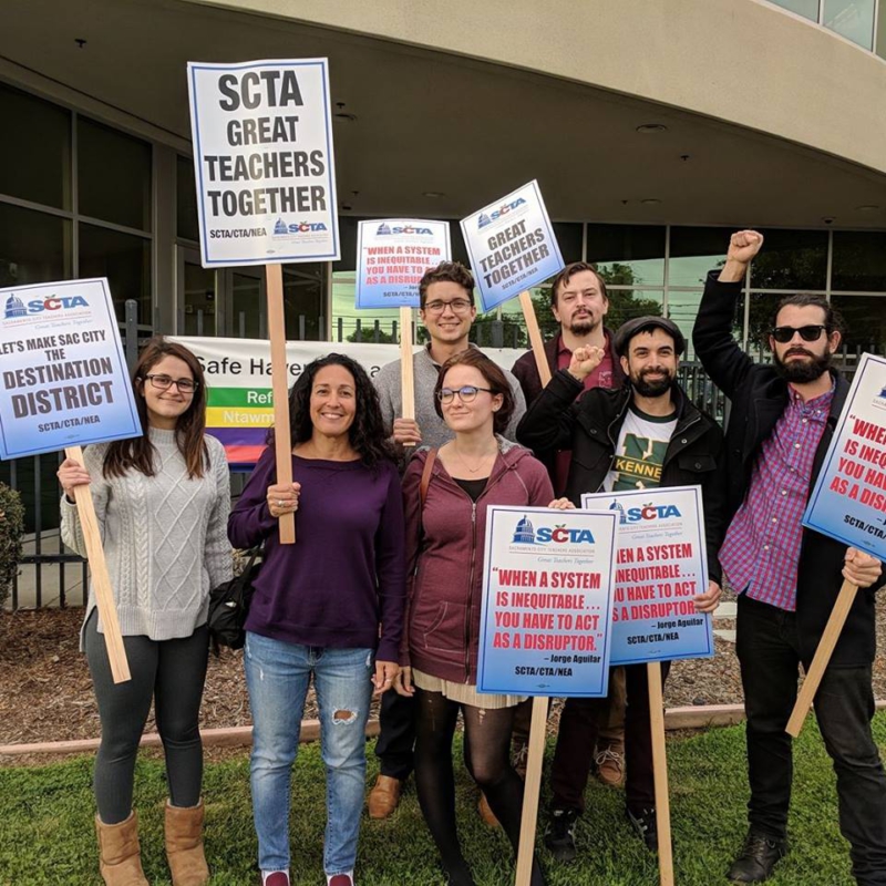 Solidarity With Sacramento Teachers Liberation News