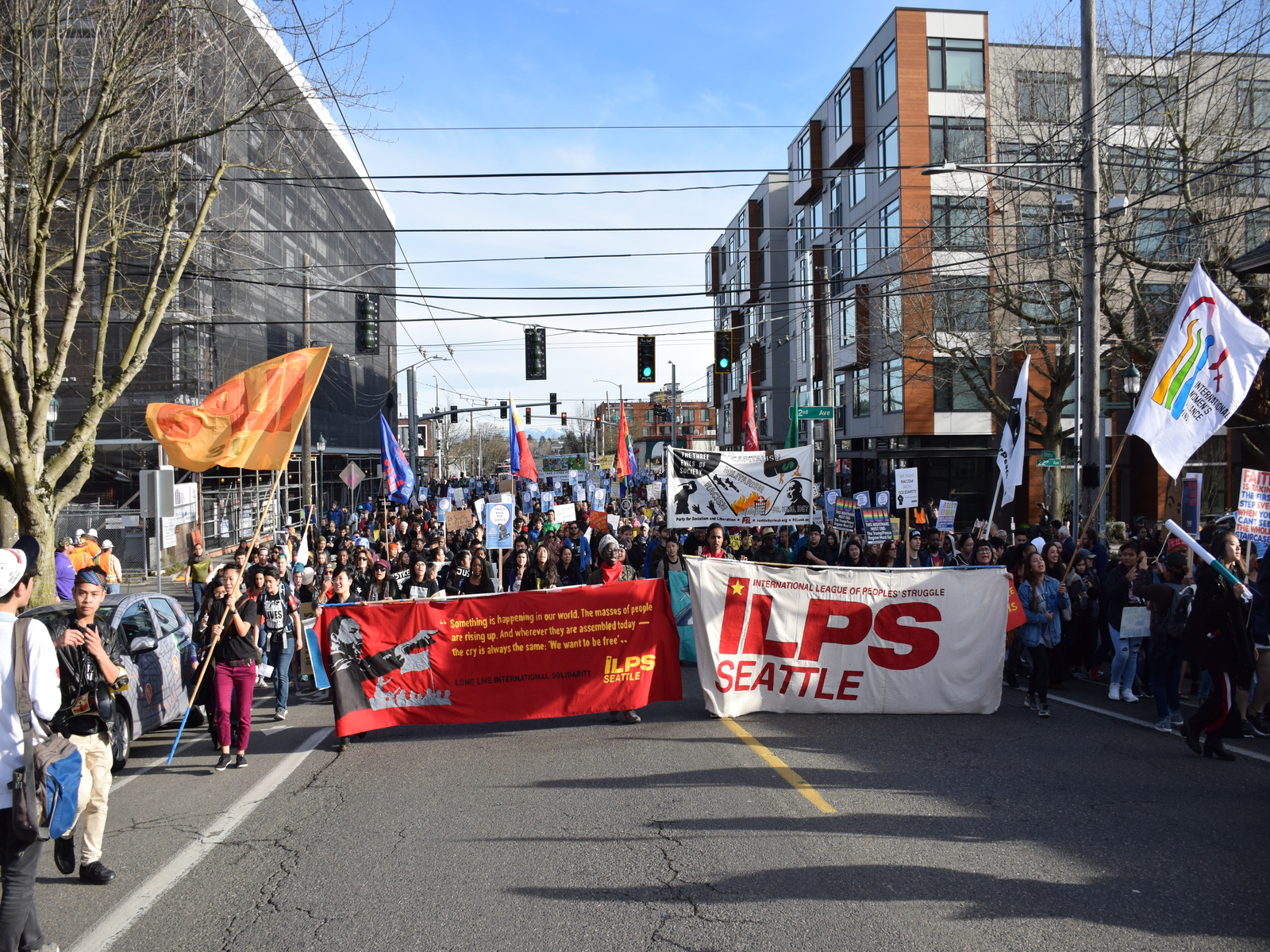 Antiimperialists at Seattle MLK march say no to gentrification