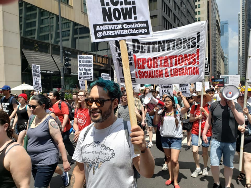 Thousands protest inhumane US immigration policies at nationwide ...