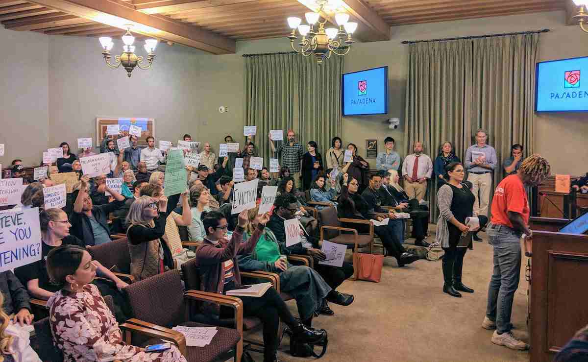 Pasadena Tenants Stop Landlord Evictions – Liberation News