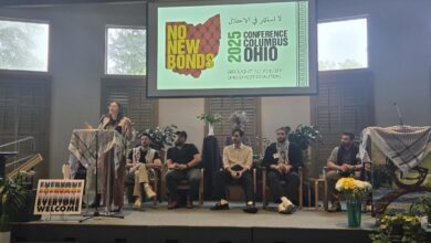 Ohio organizers meet to discuss divestment campaigns. Liberation photo